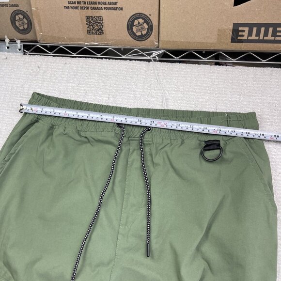 RGSTR Military Green Cargo Joggers Pants Tech Pockets Drawstring Mens 2X - Picture 6 of 13